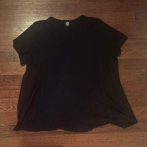 Bobeau Classic Black Short Sleeve Tee